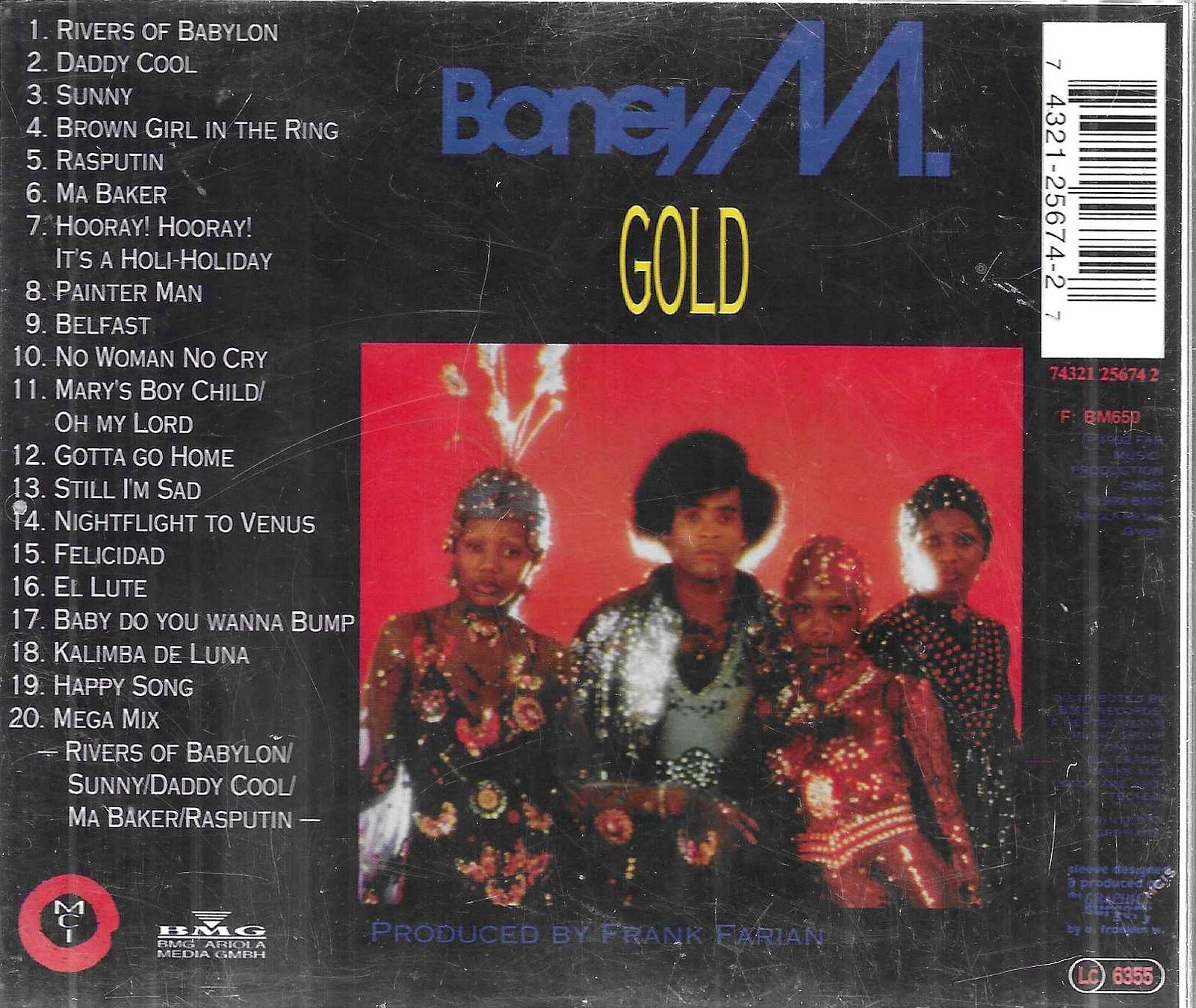 CD: Boney M - Gold 20 Super Hits – Usato da Savagnier venduto da Ne2065 1