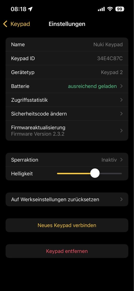Nuki Schlösser: Nuki Keypad 2 – Gebraucht aus Kerzers von ede_lstahl 2