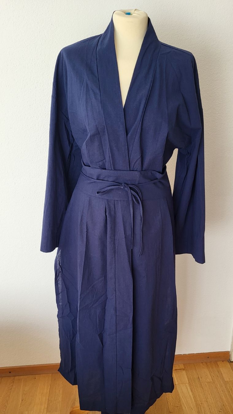 Vestiti: Robe bleu marine lin & coton – Nuovo e nell'imballaggio originale da Fribourg venduto da VictoriaShop7 1