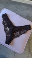 NEU Tanga braun Spitzen-String, Grösse M