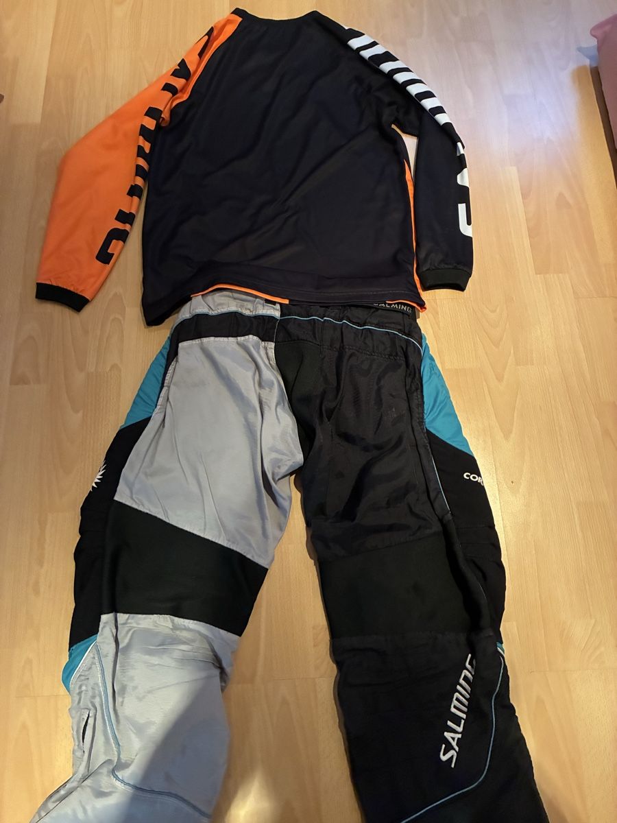Canottiere & Pantaloni: Unihockey Goalidress Salming – Usato da Aarau Rohr venduto da Sheeno 3