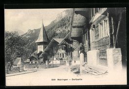 AK Meiringen, Dorfpartie