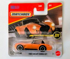 Matchbox SUPER CHASE 1965 Shelby Cobra 427