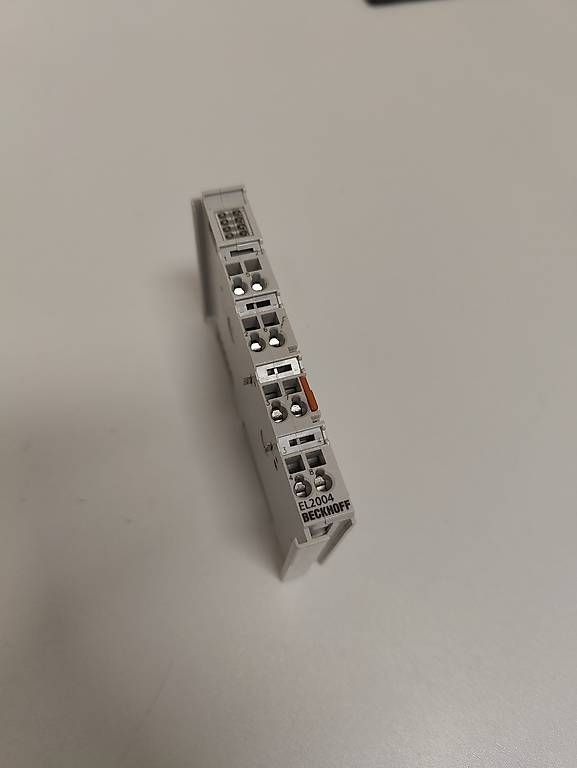 Beckhoff Componenti elettronici: Beckhoff EL2004 - Module sorties digitales 4x24V – Usato da Pâquier-Montbarry venduto da joris.blanc