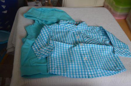 TAILLE 62-68 - HEMD + GILET