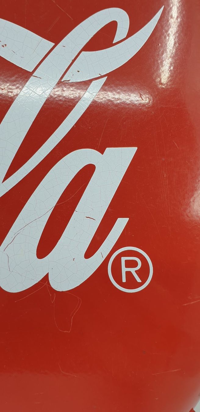 Coca-Cola Insegne: Coca Cola Blechschild, Reklameschild – Usato da Emmen venduto da magelan 2