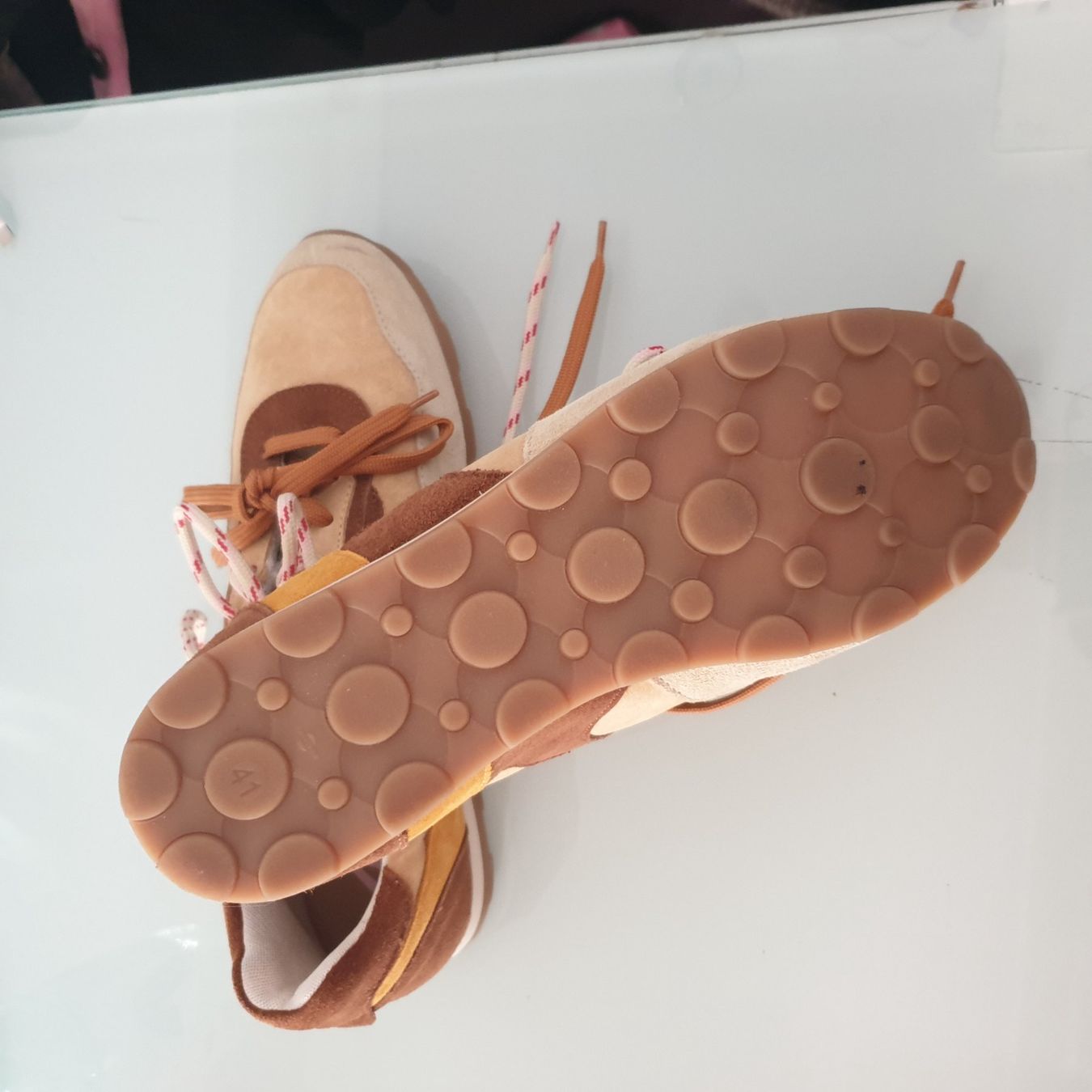 Scarpe da uomo: MELINE Ledersneaker Gr. 41 – Nuovo (secondo la descrizione) da Frenkendorf venduto da Chrigeli01 2