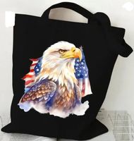 1 Stück Einkaufstasche / Shopping Bag aus Stoff Adler
