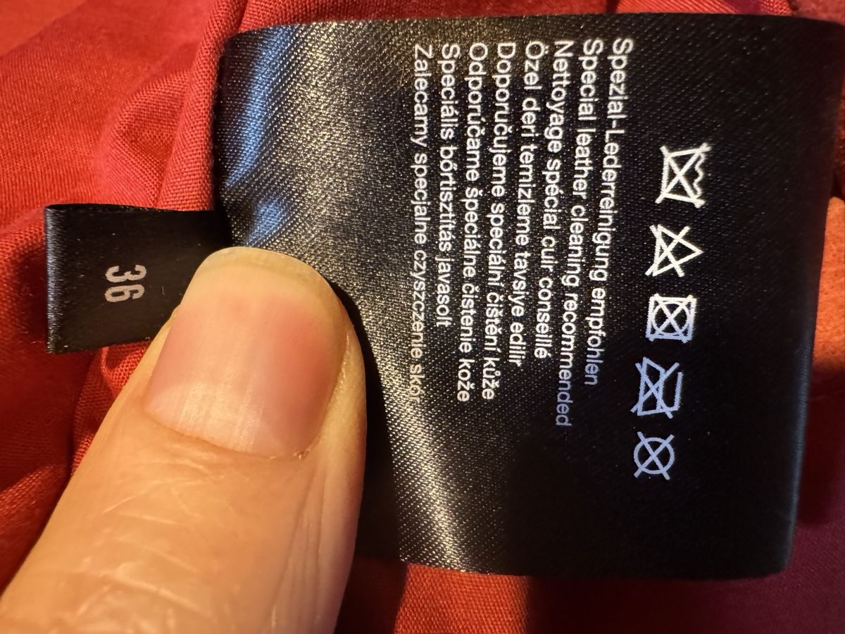 Tchibo Jacken: Tchibo / TCM Wildlederjacke, Gr. 36 – Gebraucht aus Mönchaltorf von Theviper 4