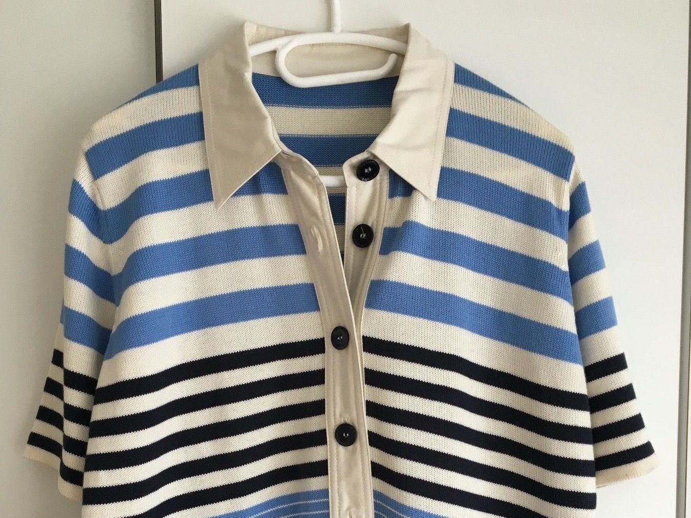 Giacche: Neue schöne kurzärmlige Strickjacke / Bluse – Nuovo (secondo la descrizione) da Bern venduto da Smile-2707
