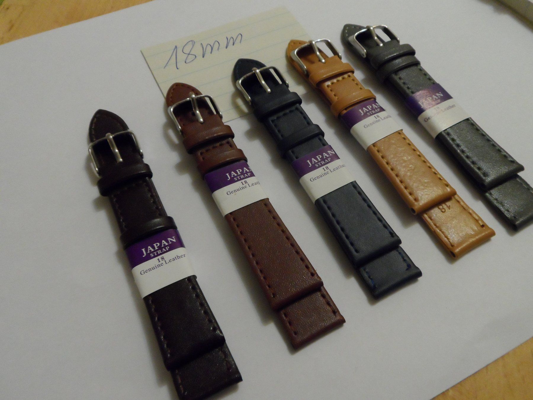 Armbänder & -reifen: 10 X uhrenarmband,18mm ,grau – Neu und originalverpackt aus Riehen von tamola67 7