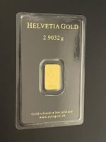 Goldbarren 2.9032 Helvetia Gold