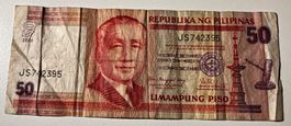 Philippinen 50 Piso 2008