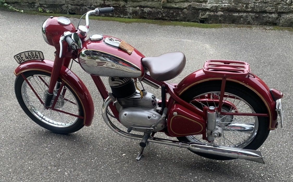 Jawa Strasse: Oldtimer Motorrad JAWA 250 Perak – Gebraucht aus Thunstetten von Iseli12 6