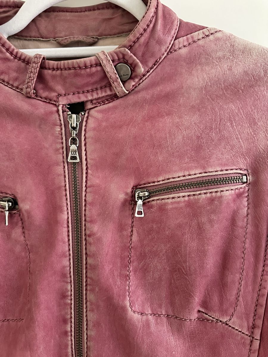 Giacche: Echt Lederjacke Damen Marc Aurel Bikerjacke – Usato da Zürich venduto da tmarina 2