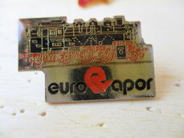 Lok Lokomotive Euro apor Dampflok Pin