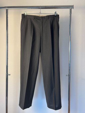 Brioni Grey Wool Trouser