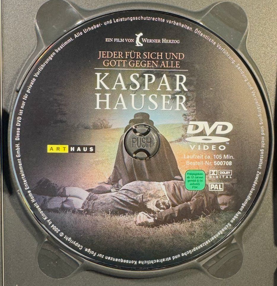 Alle DVDs: DVD KASPAR HAUSER – Gebraucht aus Wisen von gigisna 1