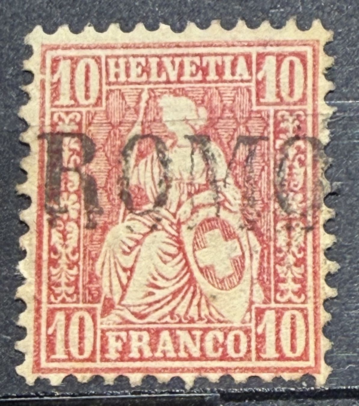 Alle Briefmarken: 32 + 38 LOT 7 Stück seltene Stempel – Gebraucht aus Steinhausen von yukon26 1