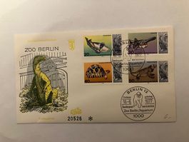 BERLIN ZOO FDC Nummeriert