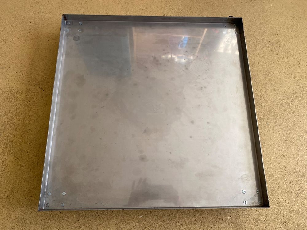 Weiße Metall-Lüftungsgitterabdeckung Quadratisch 400 X 400 Mm – Mit Nylon-Netz, Aus Aluminium, Für Wand & Decke – Rostfrei & Einfach Zu Montieren