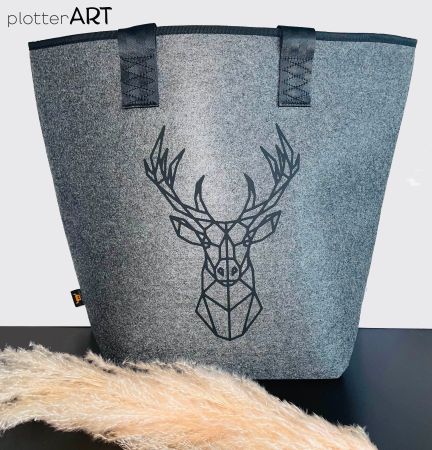 Personalisierter Filz Shopper – als perfekte Geschenkidee
