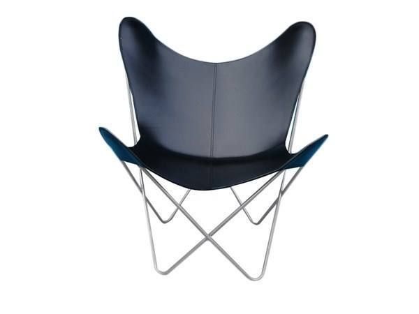 Poltrone: Leder Stuhl BKF Black – Nuovo e nell'imballaggio originale da Arbedo venduto da patagonialeatherrugs