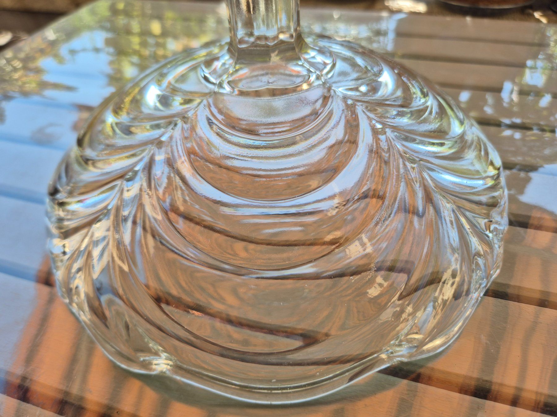 Ciotole: Glas Schale mit Fuss, vintage – Usato da Bern venduto da aronari 4