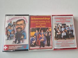 3er SET, Schauensee-klänge von KRIENS, Volksmusik Kassetten