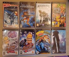 Je vends mes anciens jeux PSP