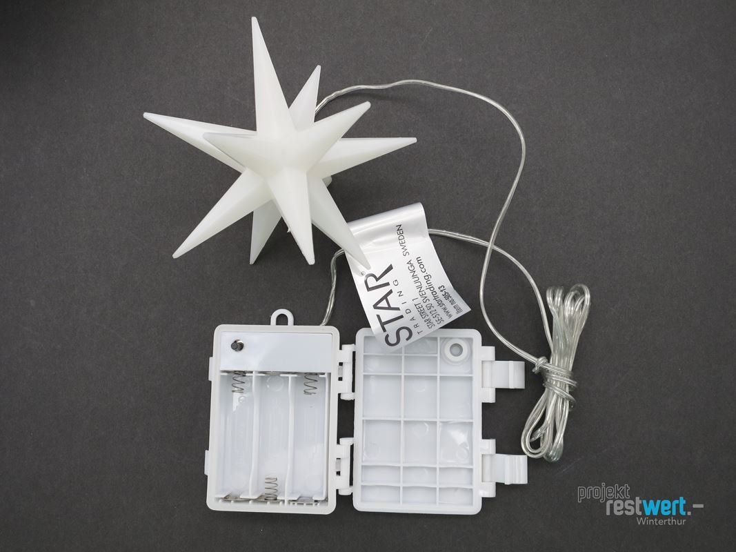Guirlandes lumineuses: STAR TRADING LED 3D-Stern 10cm – Neuf (Voir description) à Winterthur par Restwert_Winterthur