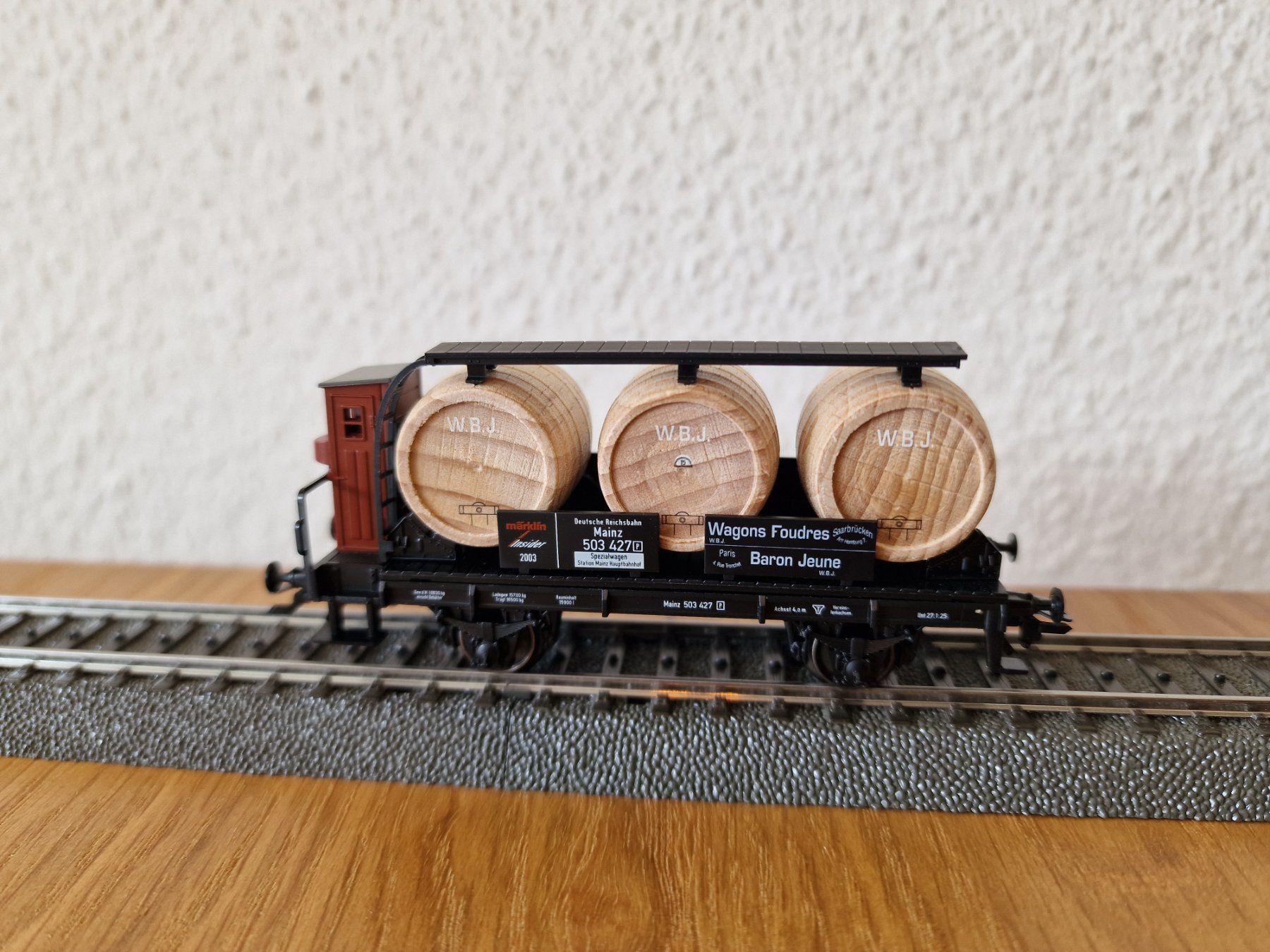 Märklin Modellini di ferrovie: DB Weinwagen H0 – Usato da Matten b. Interlaken venduto da lor_hr9w 1