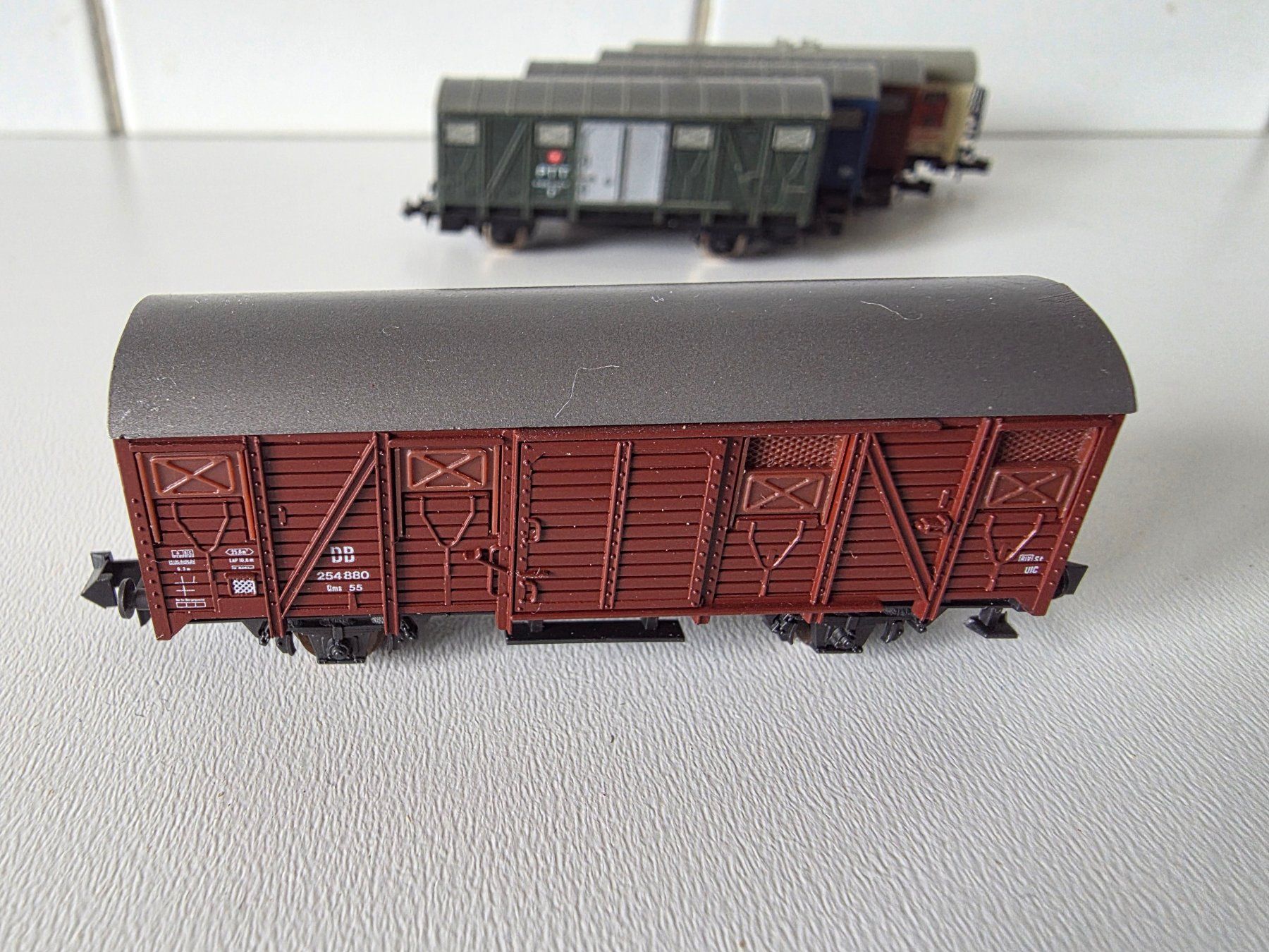 Lima Modelleisenbahnen: 6 Stück verschiedene Güterwagen – Gebraucht aus Seuzach von Loeckeli01 6
