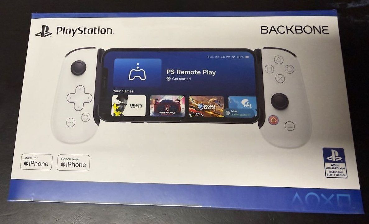 Controller: PlayStation BACKBONE Made for iPhone (Lightning) – Neu und originalverpackt aus Boniswil von Mefios