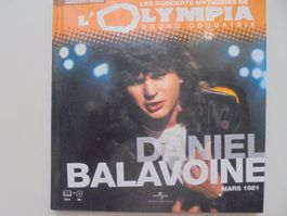 Daniel Balavoine " Olympia mars 1981 " livre avec CD ( VG+ )