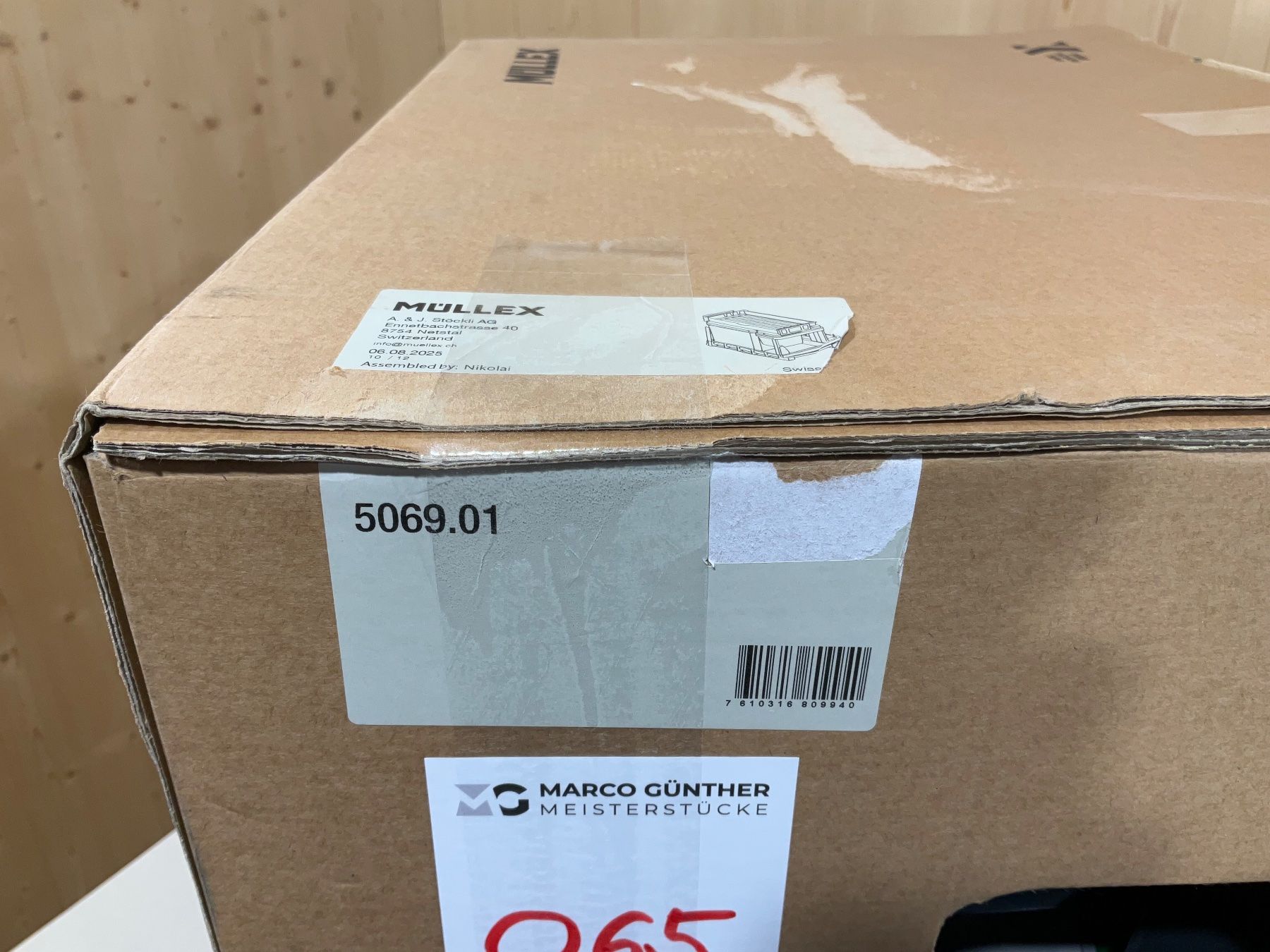 Müllex Abfalleimer: 065 Müllex Abfallsystem BOXX 55/60-R Bio – Neu (gemäss Beschreibung) aus Derendingen von Meisterstuecke 7