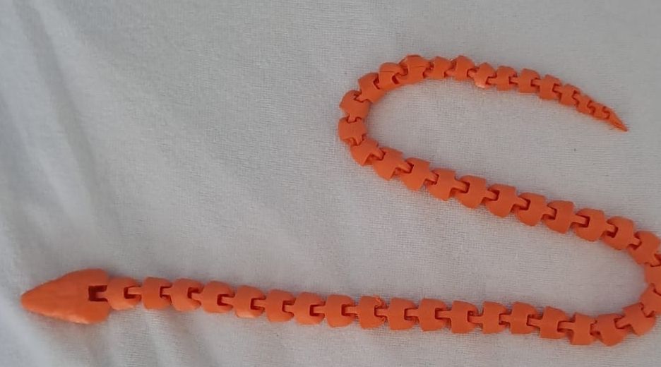 Tutte le decorazioni: 3D Druck Schlange, beweglich – Nuovo e nell'imballaggio originale da ennenda venduto da popcorn007 1