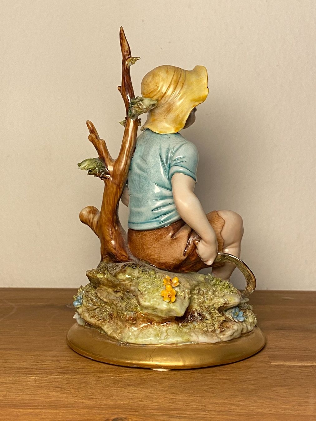 Statuette: Capodimonte - Junge mit Weizen – Usato da Chiasso venduto da Arina888 2