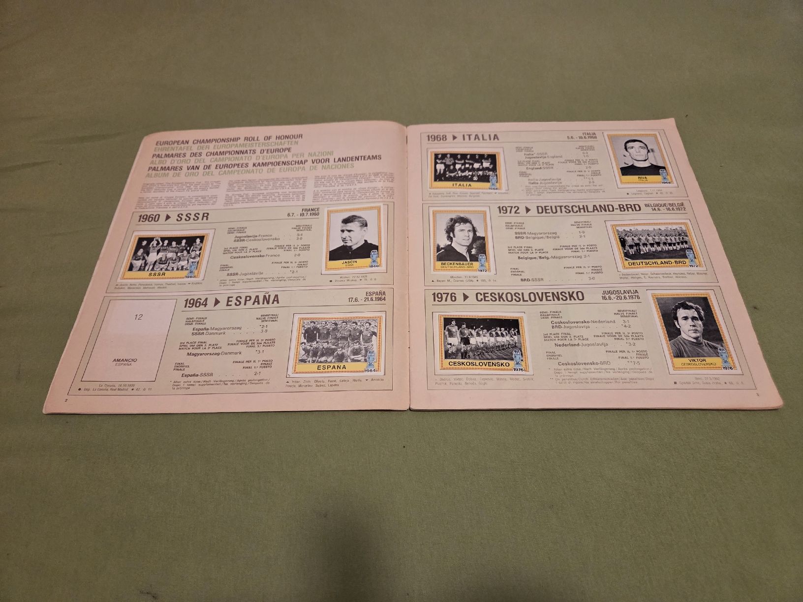 Panini Album: Panini Album EM 1980 – Usato da Embrach venduto da MamaSantos 1