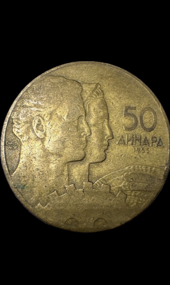 Tutti le monete: Jugoslawien 50 Dinar 1955 – Usato da Muotathal venduto da John169
