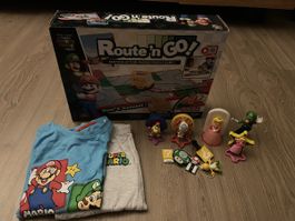 Lot Super Mario pyjama figurines et jeu Route n Go