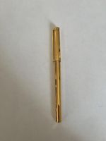 Penna stilografica Dupont Paris placcata oro