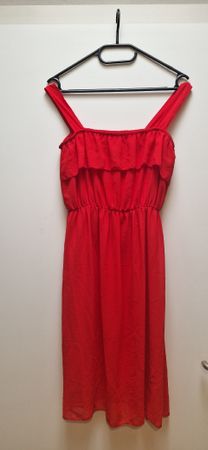 Rotes Sommerkleid Gr. 36