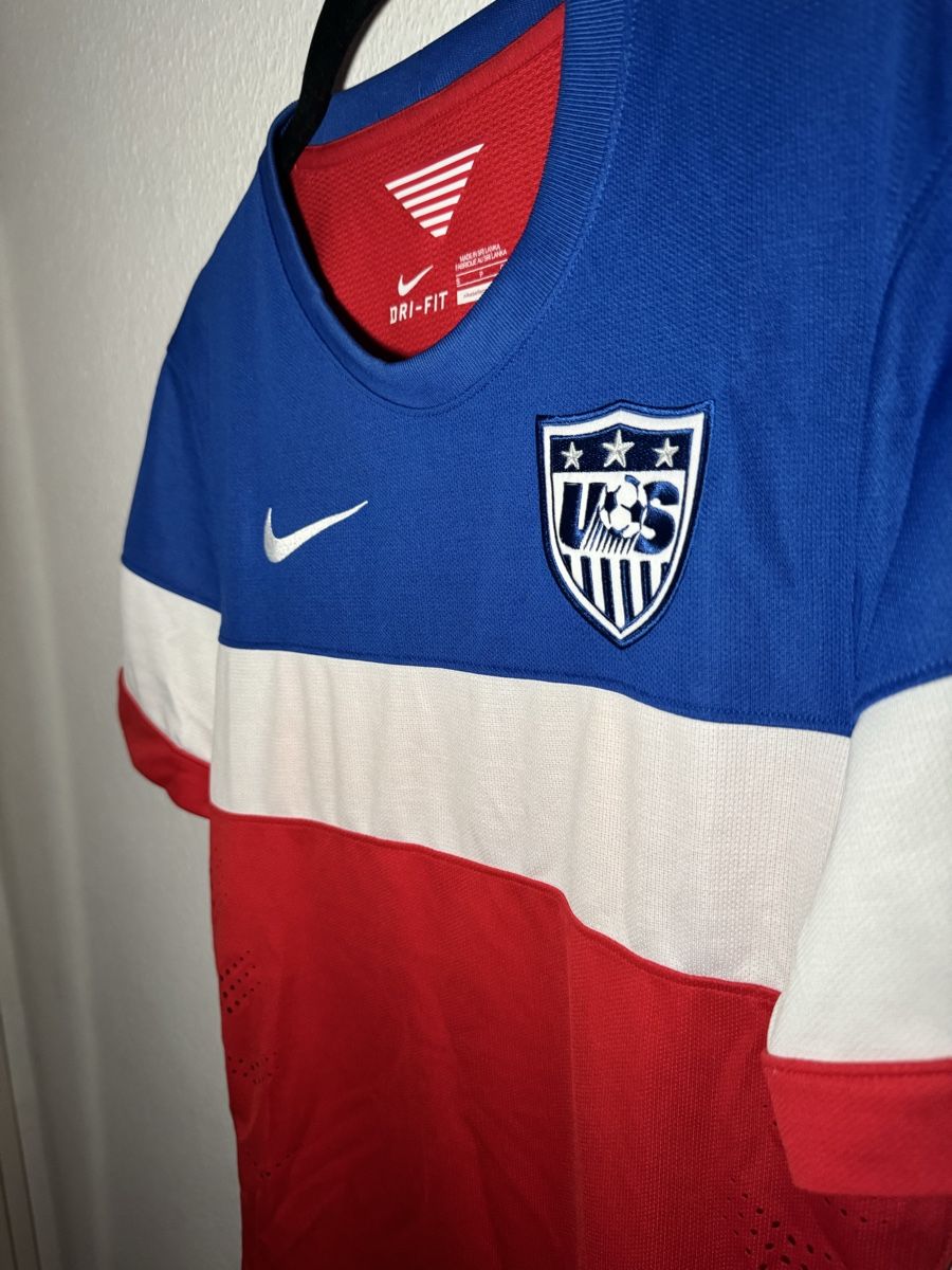 Nike Canottiere & Pantaloni: Nike USA Authentic Match-Trikot 2014 Gr s – Usato da Zürich venduto da GenerationZH 2