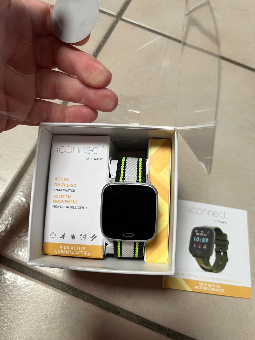 Montre connectée enfants kids active iconnect by timex (Gebraucht) in ...