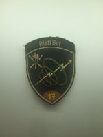 BADGE ECUSSON MILITAIRE SUISSE RISTL BAT 17