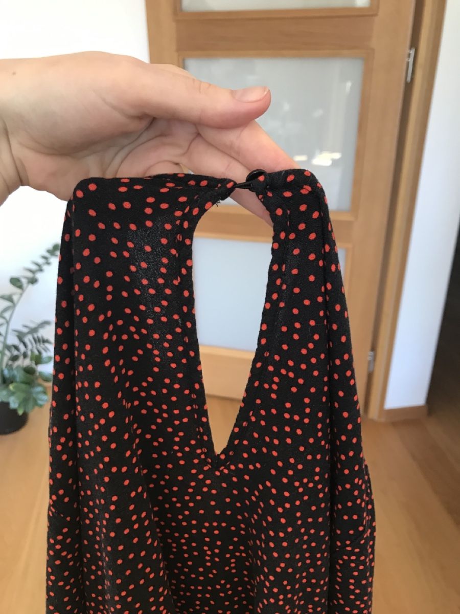 Vestiti: Chic Black & Red Polka Dot Dress, Size M – Usato da Untersiggenthal venduto da mic_ksv9 4