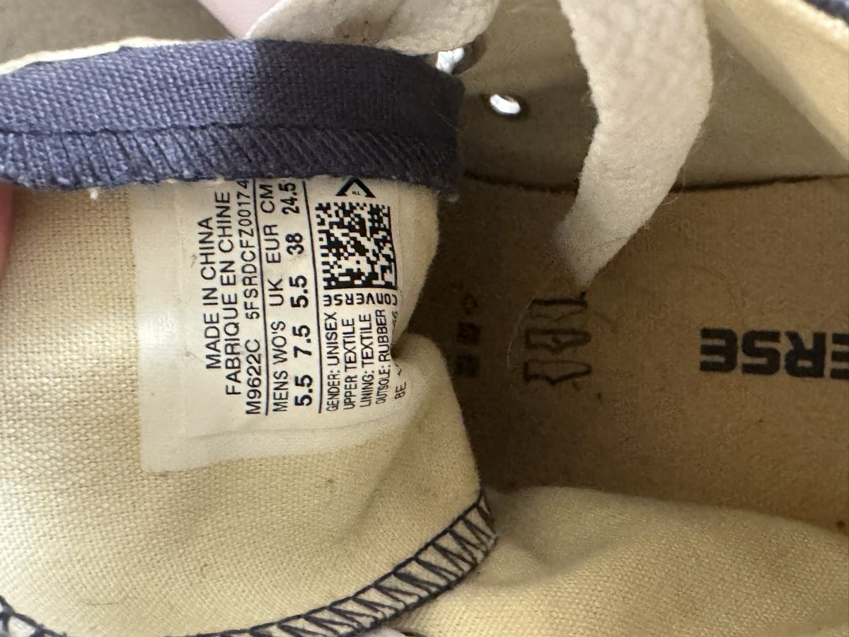 Converse Herrenschuhe: Converse All Star 38 dunkelblau – Gebraucht aus Klingnau von jam_wt67 2