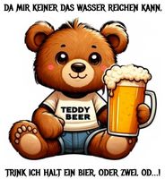 🍺DA MIR KEINER DAS WASSER REICHEN KANN–TRINK ICH HALT... 🍻