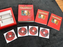 Italienisch lernen - leicht - 4 CDs Begleitheft Übungsbuch